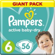 Pampers подгузники Active Baby-Dry 13-18 кг (56 шт) фото